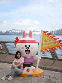 香港旅遊發展局 X LINE FRIENDS Hello Hong Kong 龍舟打卡點