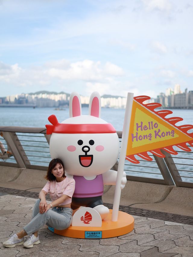 香港旅遊發展局 X LINE FRIENDS Hello Hong Kong 龍舟打卡點