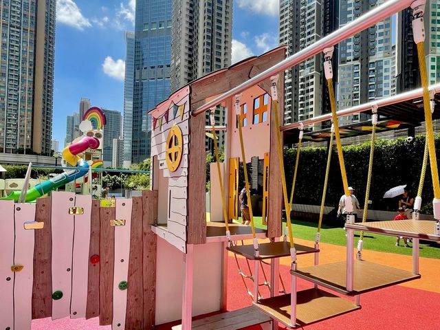 🌈荃灣大型免費遊樂場-Play Garden