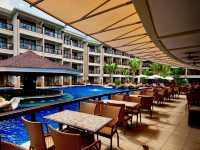 Lunch buffet at Henna lagoon resort 