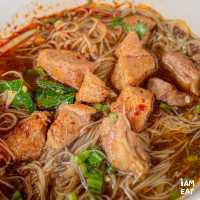 ⛵️กินเตี๋ยวต้มยำริมแม่น้ำเจ้าพระยาย่านนนทบุรี