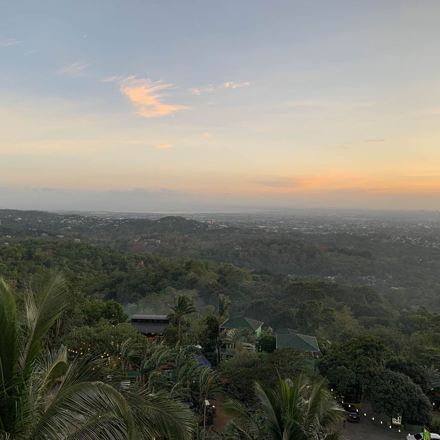 Sunset at cloud 9 antipolo 