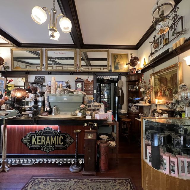 If you love antiques, come and dine here
