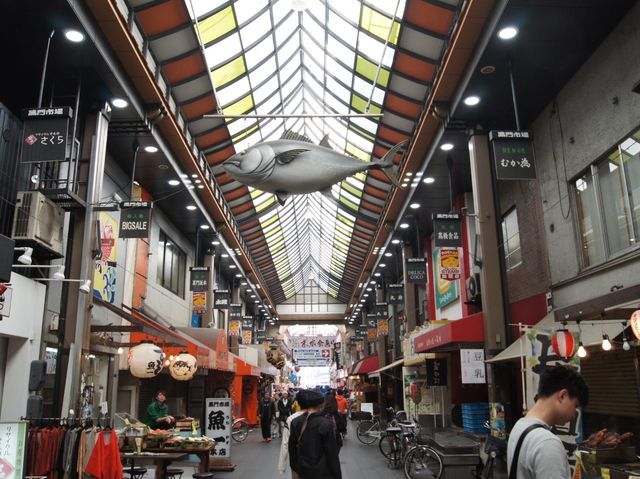 大阪必去的黑門市場👍🏻