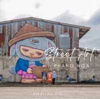 street art เมืองพังงา