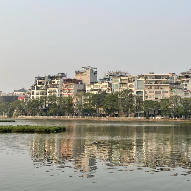 ハノイの穴場、タイ湖