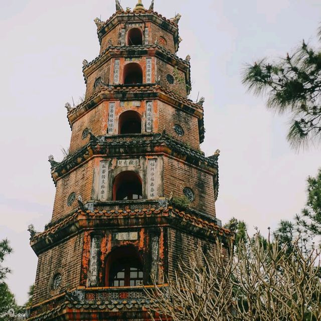 The spirituality in Thien Mu Pagoda