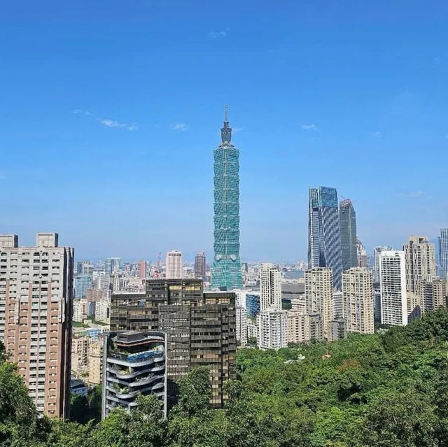 จุดชมวิว Taipei 101 - Xiangshan Elephant Moutain