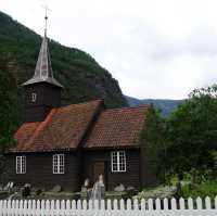 Bicycling and Walking around Flam, Norway