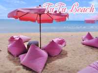 คาเฟ่สีชมพู Tutu Beach พัทยา