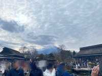 ชมวิวฟูจิหน้าหนาวที่หมู่บ้านน้ำใส 🗻