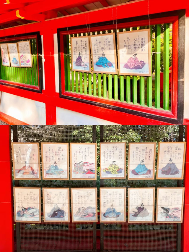 【絶景】朱色の楼門と桜が美しい🌸かるたの聖地近江神宮⛩