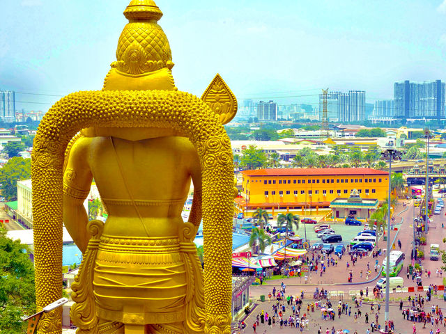 The famous Batu Caves