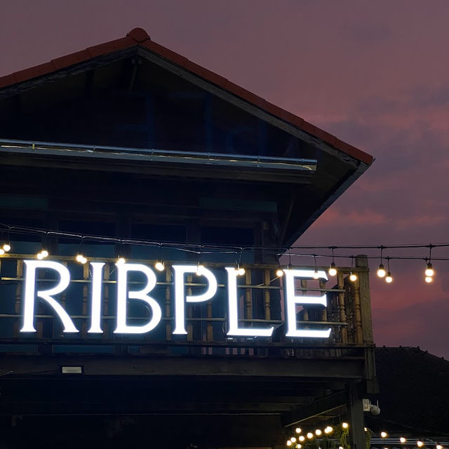 📍 RIBPLE Cafe & Bar  🌁🥞🥤