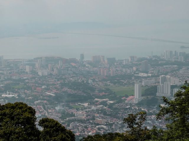 Riding the famous Funicular train in Penang 🚂