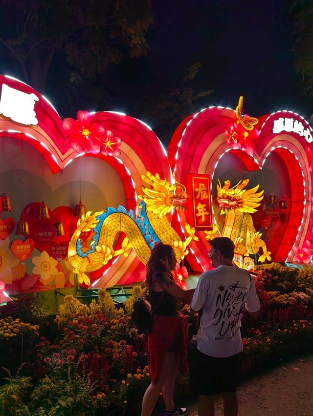 140 Metre Dragon Lantern in Singapore