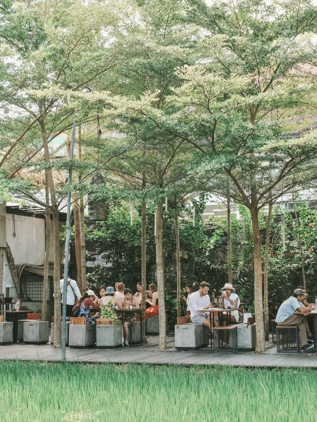 ☕️巴厘島網紅稻田咖啡店🤎
