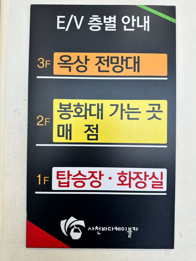 산과 바다를 한번에 즐길 수 있는 전국 케이블카 No.1