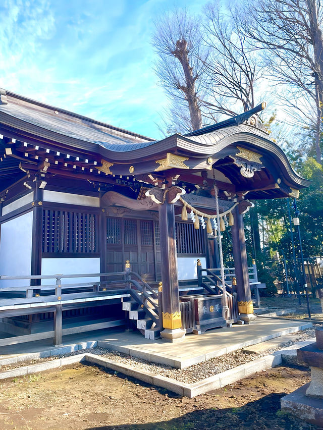 【北町愛宕神社/東京都】五日市街道沿いにあり欅が並ぶ