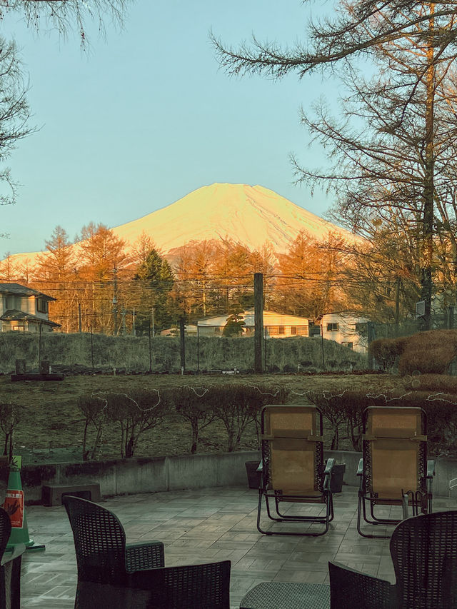 富士山住宿推薦｜可以看到富士山 好美 山中湖村全景旅館