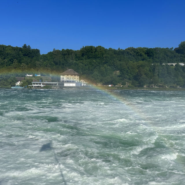 Largest waterfall in Switzerland