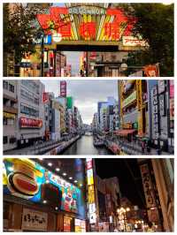 【大阪景點】道頓堀：霓虹燈、美食、必遊之地