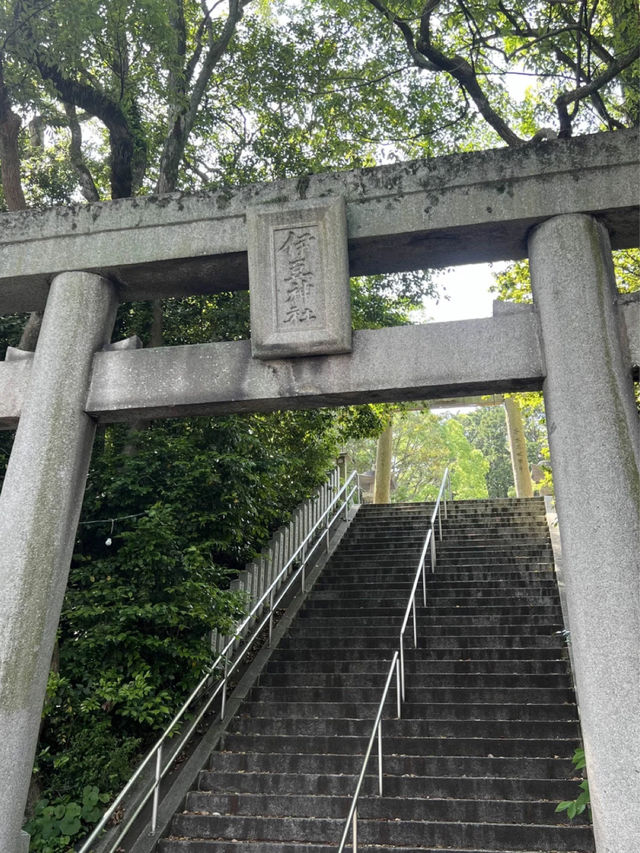 【福岡神社】子宝にご利益があるといわれる狛犬がいる神社