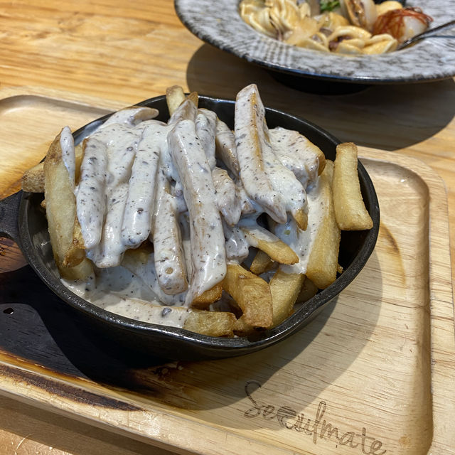 一邊打千秋，一邊食韓國菜❤️