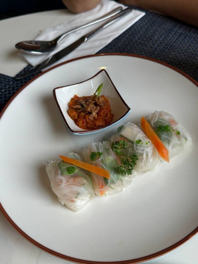A list of things I ate at this resort