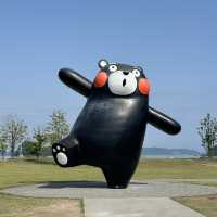 熊本＊6メートルのBIGくまモンに会えるくまモンポート八代