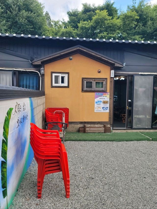 투숙객전용 수영장이 있는 예산호텔🩵