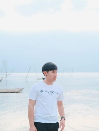 在順化 Lap An Lagoon 觀賞日落 