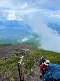 日本東京-攀登富士山 吉田路線