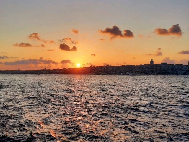 伊斯坦布爾謝姆西帕夏清真寺海邊日落景點，推薦去看