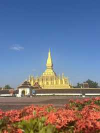 Shimmering Gold Temple of Vientiane, Laos