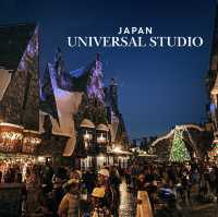 เดินเล่นยามค่ำคืนที่ Universal Studios โอซาก้า