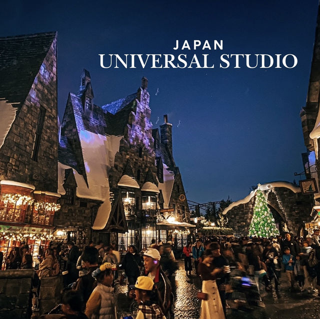 เดินเล่นยามค่ำคืนที่ Universal Studios โอซาก้า