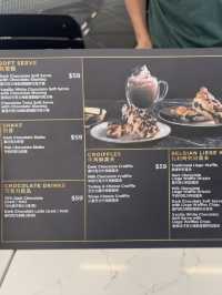 上機前的飲品雪糕Grab & Go @GODIVA CAFE