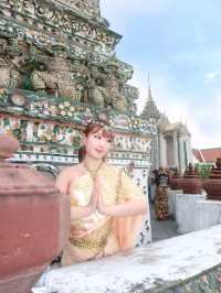 泰國曼谷黎明寺的傳統泰服打卡體驗🇹🇭