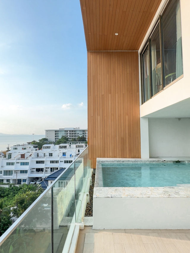 ห้องพักที่แพงและวิวสวยที่สุดของ Veranda Pattaya
