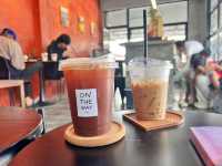 On the way coffee pai
