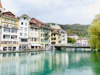 Tranquil Beauty: Exploring Thun in the Gentle Drizzle