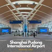 รีวิวสนามบิน Shanghai Pudong
