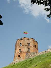 A Summer Afternoon at Vilnius Castle: Panoramic Views of Old Town Charm
