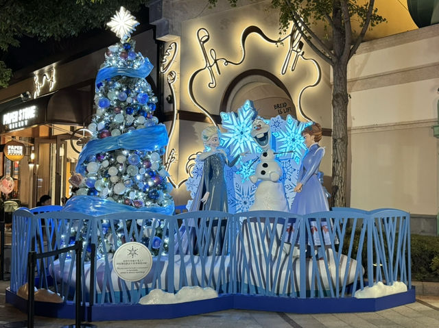 上海ディズニーランド🏰クリスマスイルミネーション🎄