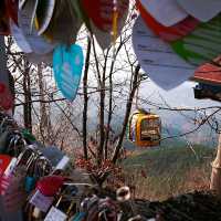 韓國大邱_ 必訪 팔공산 케이블카八公山纜車_享受楓紅黃杏 山巒間