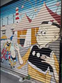 Painted Animation Lane: A Colorful Tribute to Animation in Taichung