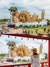 หมู่บ้านมังกรสวรรค์ 🐉 มุมถ่ายรูปสุดอลังสุพรรณบุรี