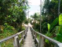 สะพานไม้หาดในทอน เที่ยวทะเล ภูเก็ต