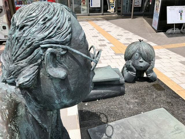 鳥取｜搭妖怪列車 來去境港找ゲゲゲ鬼太郎 